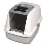 Litieră pentru pisici albă/gri 57x39 cm Cat It – Plaček Pet Products