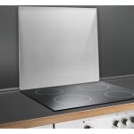 Protecție din oțel pentru peretele de lângă aragaz Maximex Silver, 50 x 56 cm