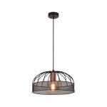 Lustră neagră din metal ø 30 cm Levi – Candellux Lighting