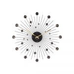 Ceas Karlsson Sunburst, negru