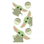 Prosop pentru copii din bumbac 70x140 cm Star Wars Baby Yoda – Jerry Fabrics