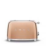 Prăjitor de pâine roz/auriu 50's Retro Style - SMEG