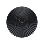 Ceas Karlsson Sensu, Ø 50 cm, negru