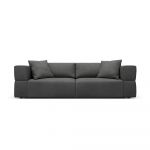 Canapea gri închis 248 cm Esther – Milo Casa
