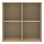 Etajeră / bibliotecă de perete cu aspect de lemn de stejar Mistral 025