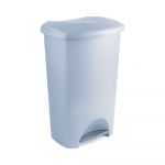 Coș de gunoi din plastic reciclat Addis Eco Range, 50 l, gri