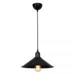 Plafonieră neagră din metal ø 30 cm – Squid Lighting