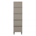 Bibliotecă crem din lemn de pin 56x215 cm Display – vtwonen