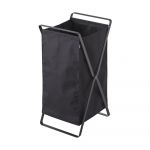 Coș de rufe YAMAZAKI Tower Laundry, negru
