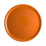 Farfurie din porțelan pentru pizza Brandani Pizza, ⌀ 31 cm, portocaliu