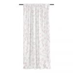 Draperie albă pentru copii 250x110 cm Sweet Bunnies - Butter Kings