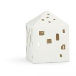 Sfeșnic alb din ceramică Kähler Design Urbania Lighthouse Town