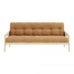 Canapea extensibilă galben muștar 190 cm Grab Clear - Karup Design