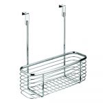 Coșuleț metalic pentru ușă iDesign Axis Basket