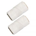 Set 2 ghemuri sfoară pentru copt Westmark Baker, lungime 60 m,alb