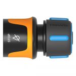Conector de cuplare rapidă pentru sisteme de irigare Fiskars Comfort Stop