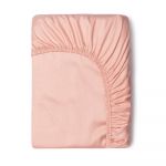 Cearșaf elastic din bumbac satinat HIP, 160 x 200 cm, roz