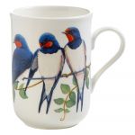 Cană din porțelan bone china Maxwell & Williams Birds Swallows, 350 ml