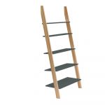Etajeră ASHME Ragaba ASHME, lățime 85 cm, gri antracit