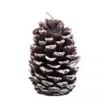 Lumânare de Crăciun Ego Dekor Pinecone, înălțime 10 cm