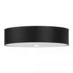 Plafonieră neagră cu abajur din sticlă ø 50 cm Herra - Nice Lamps
