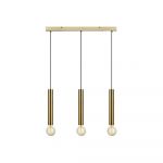Lustră Markslöjd Sencillo, lungime 75 cm, auriu