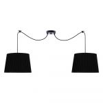 Lustră neagră 100x20 cm Gillo – Candellux Lighting