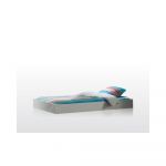 Sertar pentru sub pat de copii alb Lara – Vipack