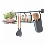 Organizator de perete iDesign Austin, negru