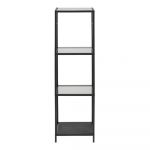 Etajeră Actona Seaford, 35 x 119,5 cm, negru