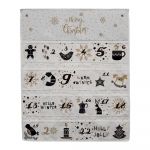 Calendar advent din bumbac Butter Kings Scandiavian Christmas
