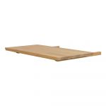Extensie pentru masă din lemn masiv de stejar 50x100 cm Carradale - Rowico