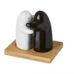 Set solniță și piperniță din ceramică Ghosts - Casa Selección