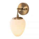 Aplică de perete în culoarea bronz ø 12 cm Ns – Opviq lights