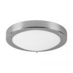 Plafonieră argintiu-lucios ø 31 cm Condus – Trio