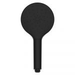 Pară de duș Wenko Matte, ø 12 cm, negru