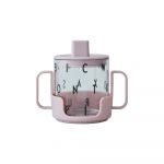 Cană pentru copii Design Letters Grow With Your Cup, mov