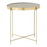 Măsuță auxiliară rotundă din sticlă ø 43 cm Allure – Premier Housewares