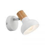 Aplică de perete albă ø 10 cm Latika – Trio