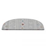 Covorașe pentru scări gri 16 buc. 20x65 cm Ethnic – Vitaus