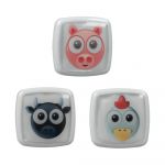 Set 3 magneți decorativi Metaltex Animal