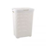 Coș de rufe Curver Hamper, 60 l, crem