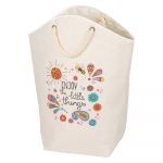 Coș de rufe din material textil 58 l Rollin'Art Little Things – Wenko