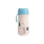 Sticlă din oțel inoxidabil bej pentru copii 370 ml Woodland - Ladelle