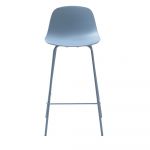 Scaun de bar albastru deschis din plastic 92,5 cm Whitby – Unique Furniture