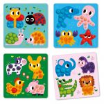 Set artistic cu plastilină Djeco Cute Animals