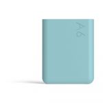 Husă din silicon pentru sticlă de buzunar Memobottle A6 Sleeve, albastru turcoaz