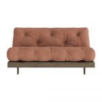 Canapea portocaliu arămiu extensibilă 160 cm Roots – Karup Design
