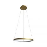 Lustră aurie LED ø 40 cm Lune – Candellux Lighting