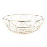 Fuctieră PT LIVING Diamond, ⌀ 35 cm, auriu